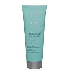 Toning face mask with vitamin C from Liv Delano