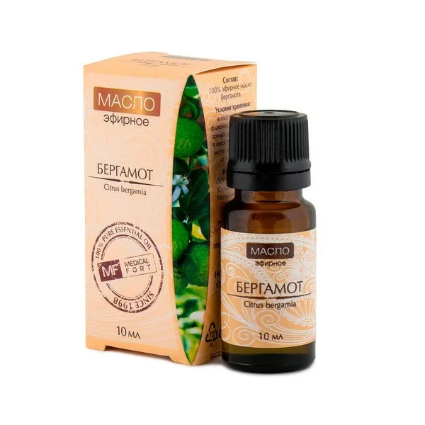 Бергамот 100% эфирное масло от Medical Fort