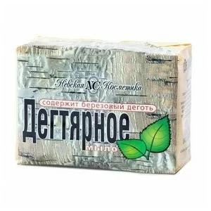 Toilet soap "Tar" from Nevskaya Cosmetics