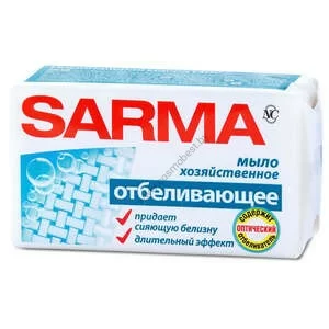 Laundry soap "SARMA" whitening from Nevskaya Cosmetics