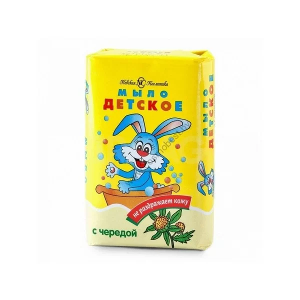 Baby soap with a string from Nevskaya Cosmetics