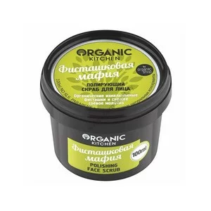 Polishing face scrub Pistachio Mafia from Organic Kitchen