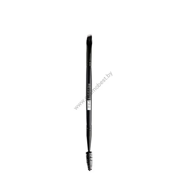Кисть двусторонняя для бровей Brow&Eyeliner Brush №6 от Relouis