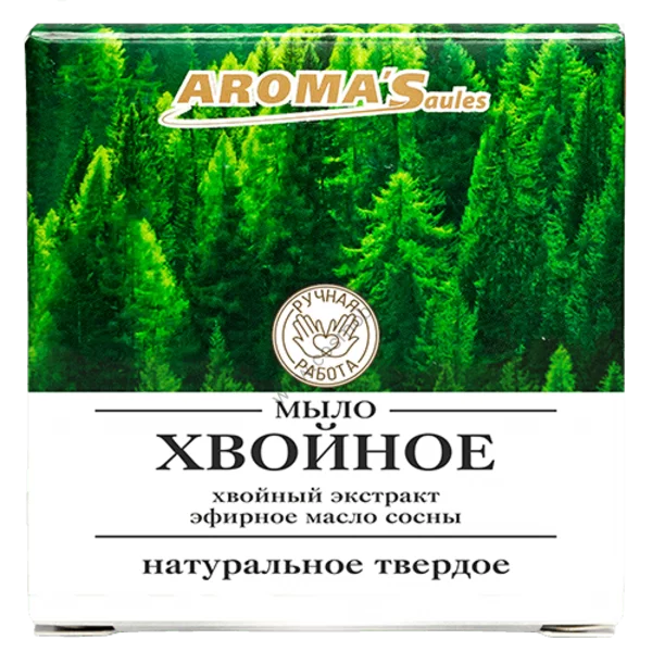 Natural Pine Solid Soap by Saules Sapnis