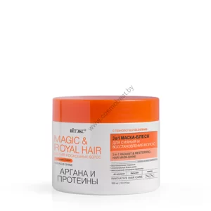 Magic&Royal Hair 3в1 Маска-блеск для сияния и восстановления волос от Витэкс