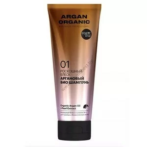 Argan organic shampoo bio argan Luxurious shine