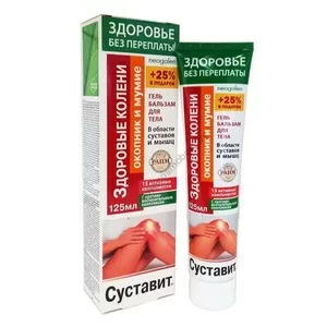 Суставит гель-бальзам для тела Окопник с Мумие